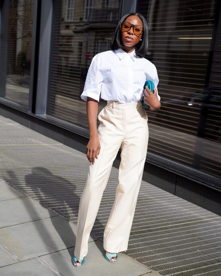 saia para usar com blusa off white
