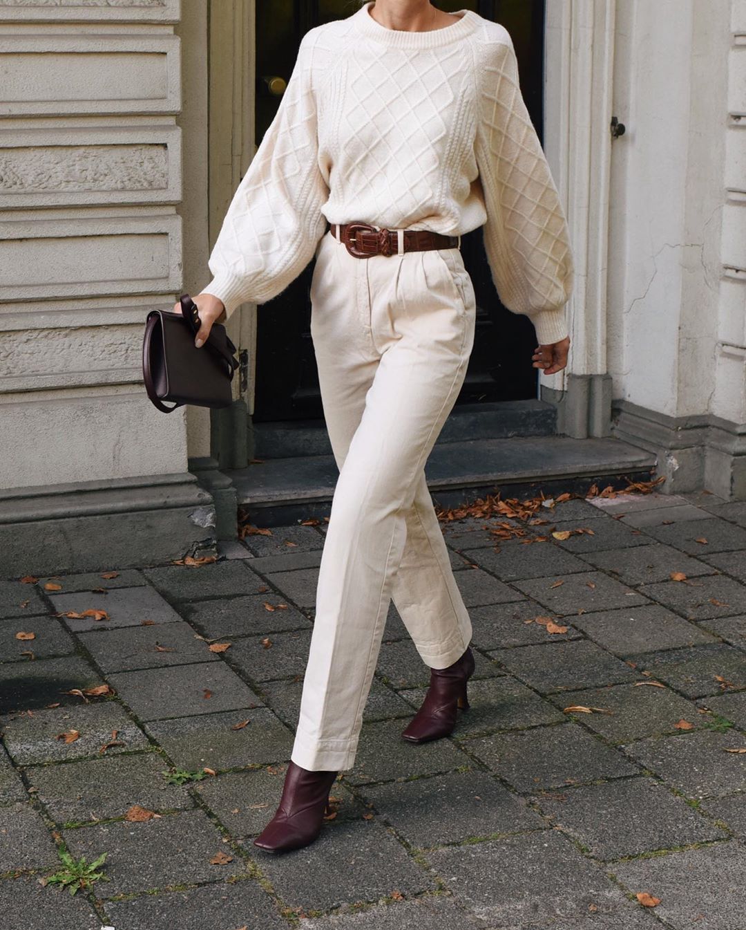 looks com blusa off white