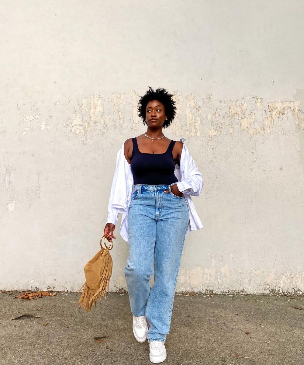 como usar blusa social branca