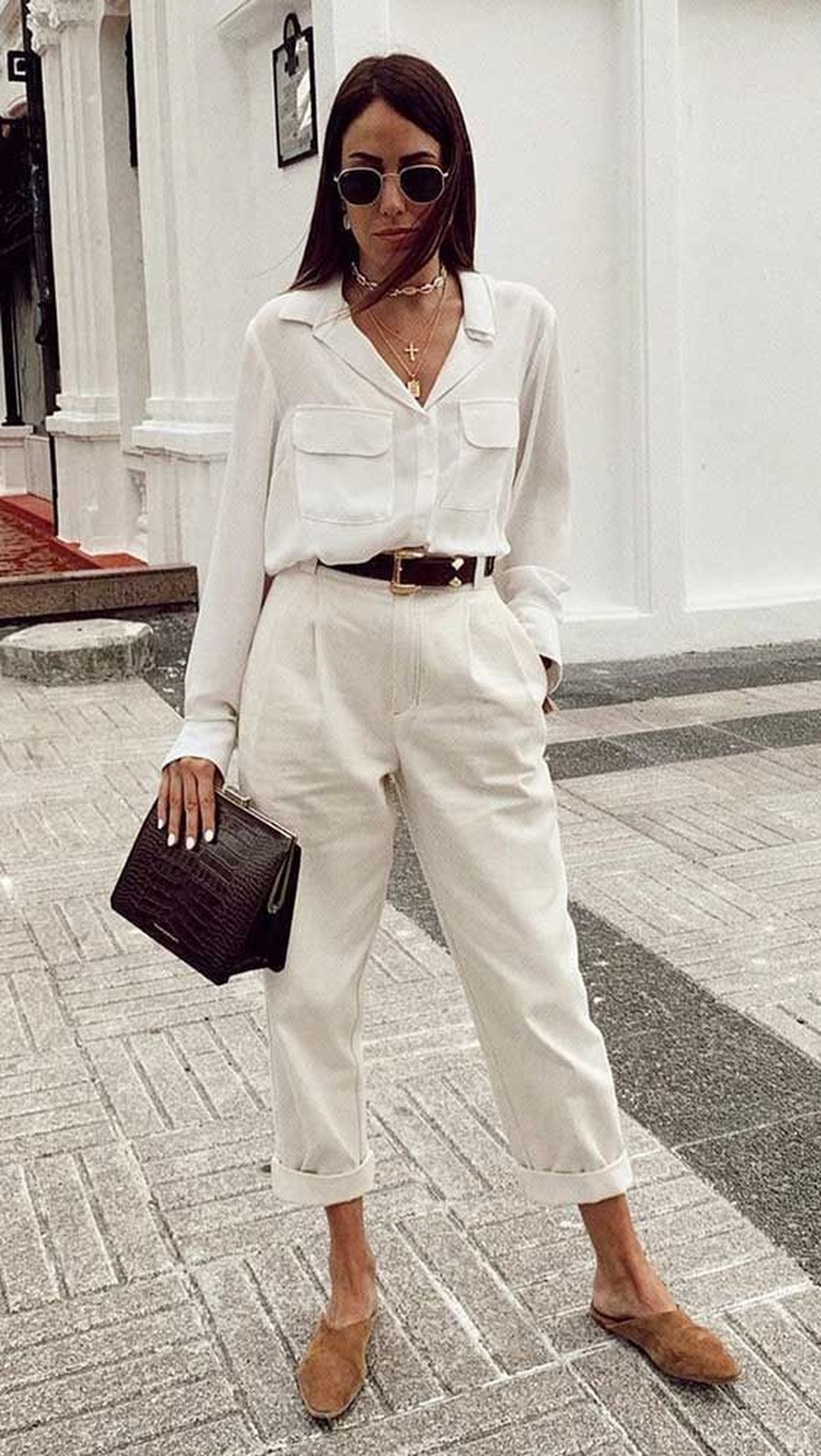 tendências moda 2026 blusa branca