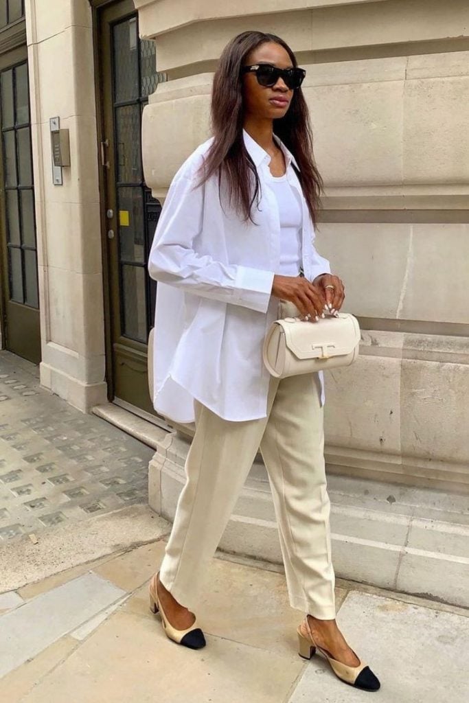 looks com camisa branca feminina