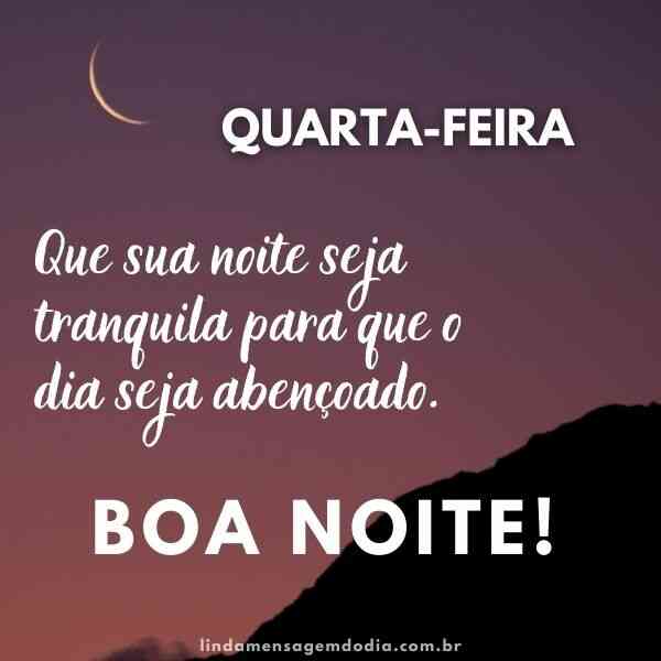 fim de quarta-feira mensagens