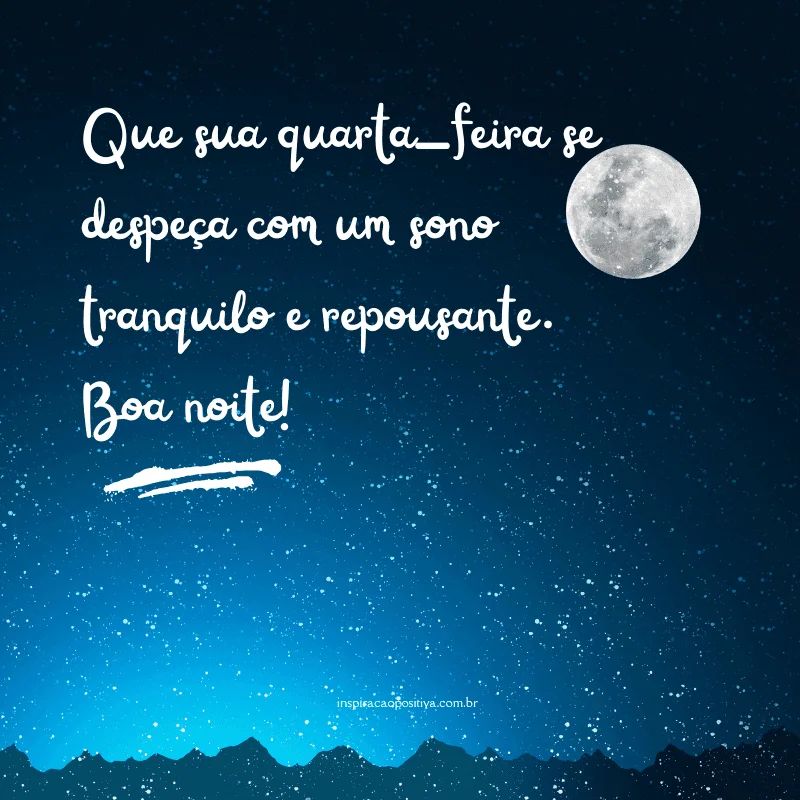 gratidão quarta-feira noite