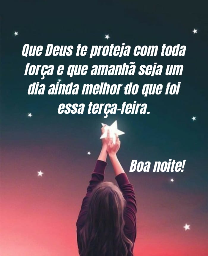 reflexão de boa noite terça