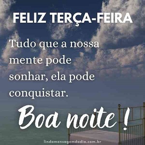 mensagens de fé para terça à noite