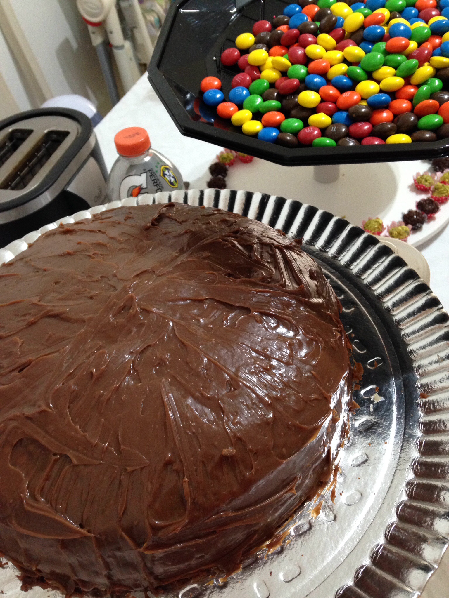 Bolo Prestígio com brigadeiro gourmet