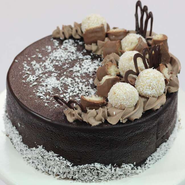 Bolo Prestígio vegano