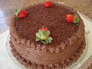 Bolo Prestígio com ganache perfeita