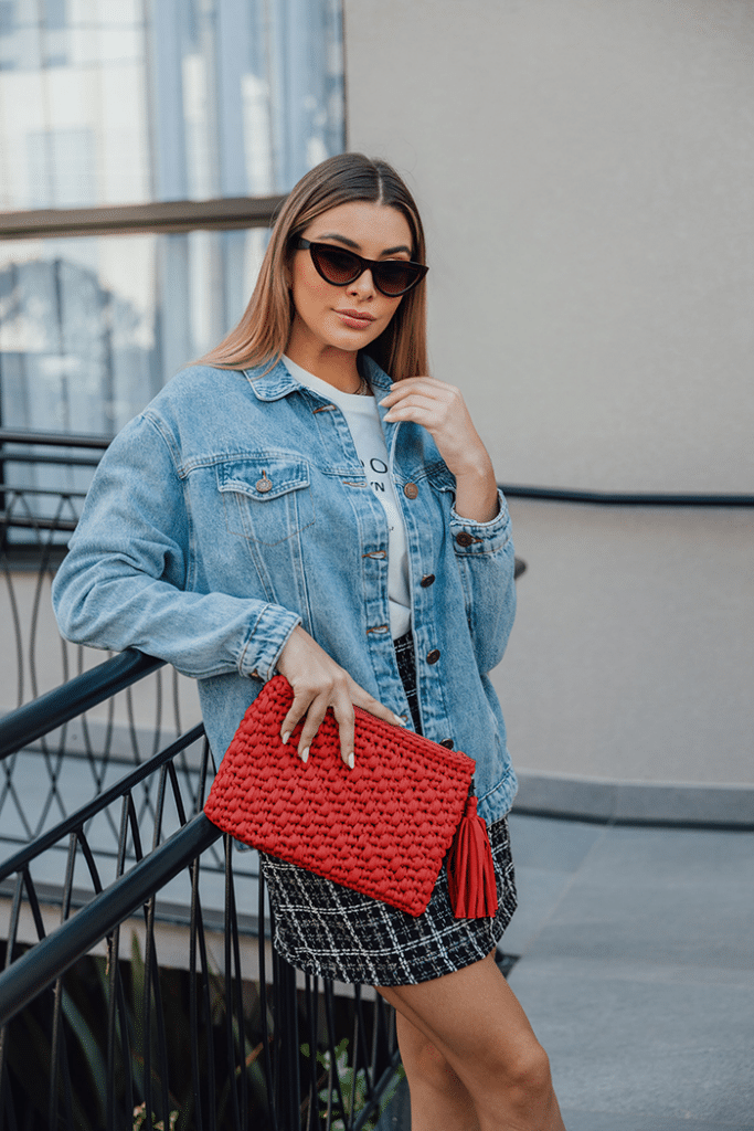 bolsa carmim office look