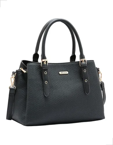 bolsa chenson preta estruturada