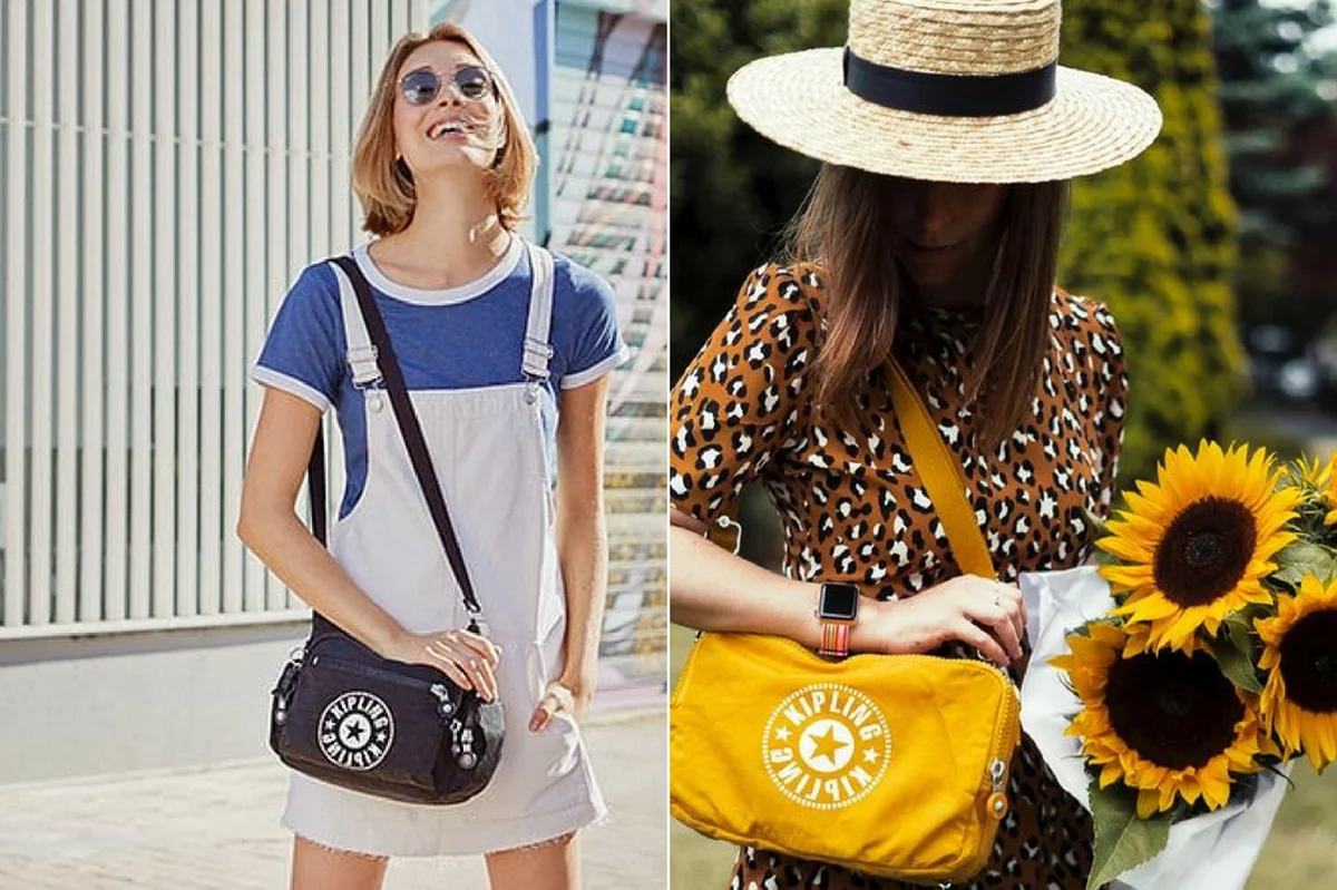 bolsa kipling pequena looks