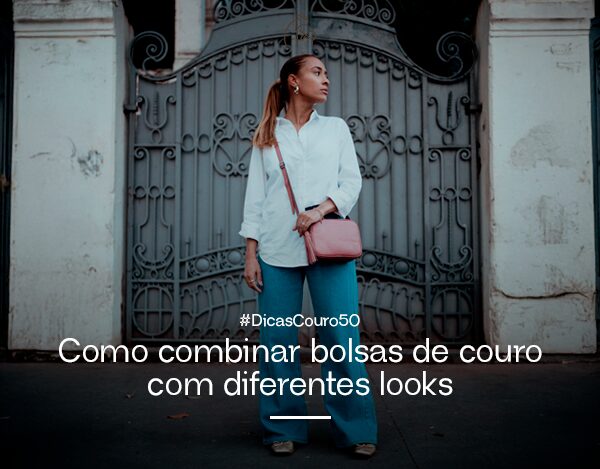 bolsa transversal com alça de corrente