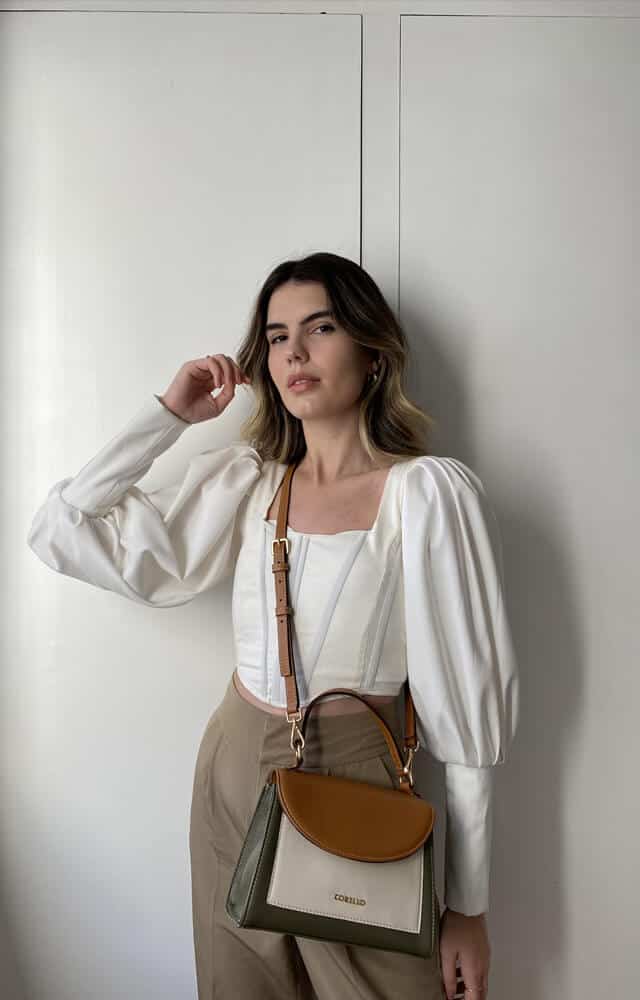 bolsa transversal feminina looks 2026