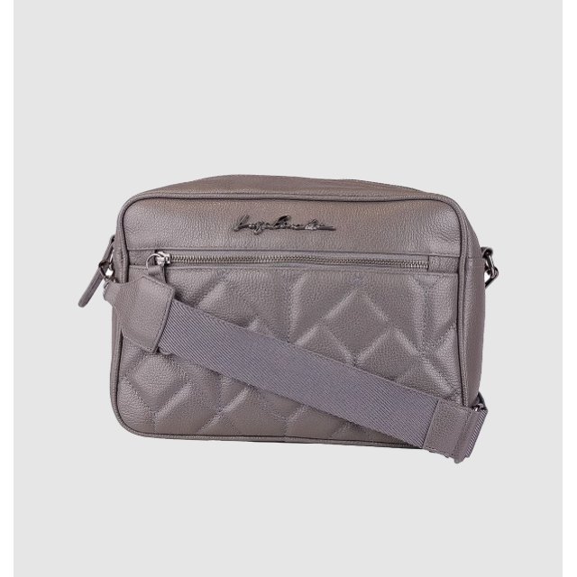 bolsa luiza barcelos matelassê bege