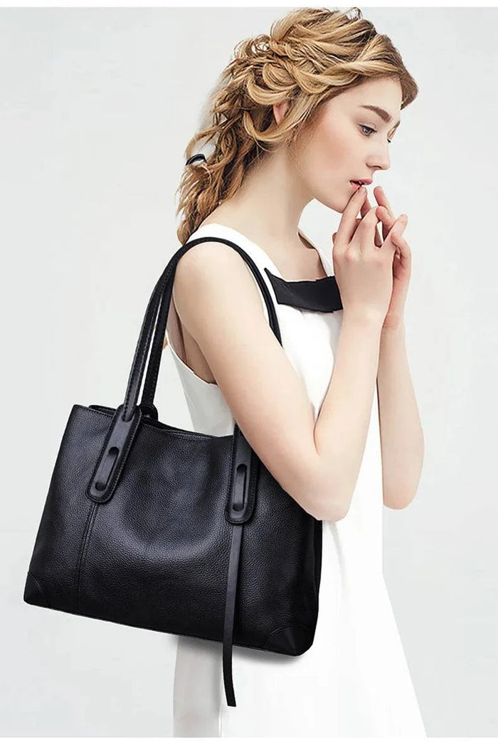 bolsas femininas de couro legítimo looks