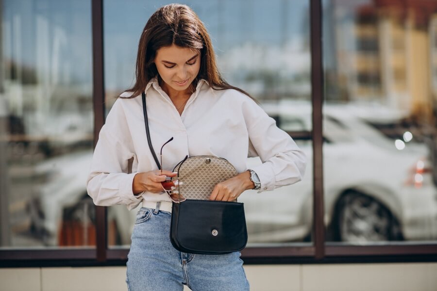 como usar bolsa lateral
