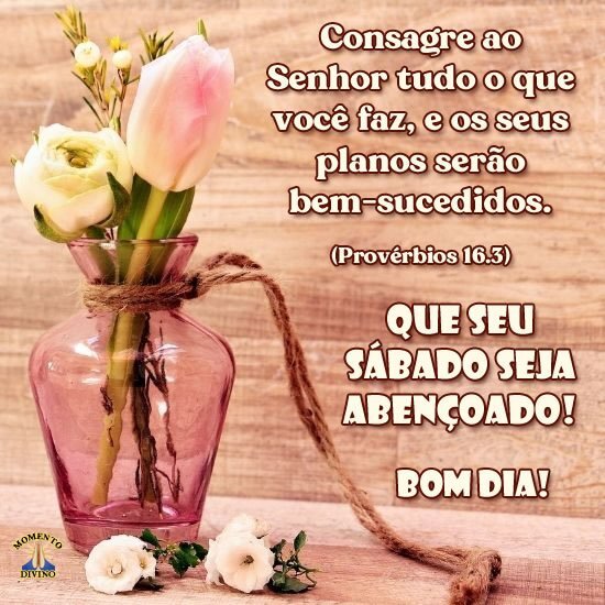 bom dia sábado abençoado por Deus
