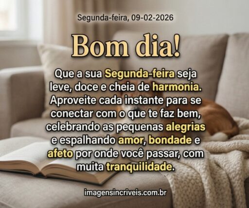 segunda-feira de recomeço