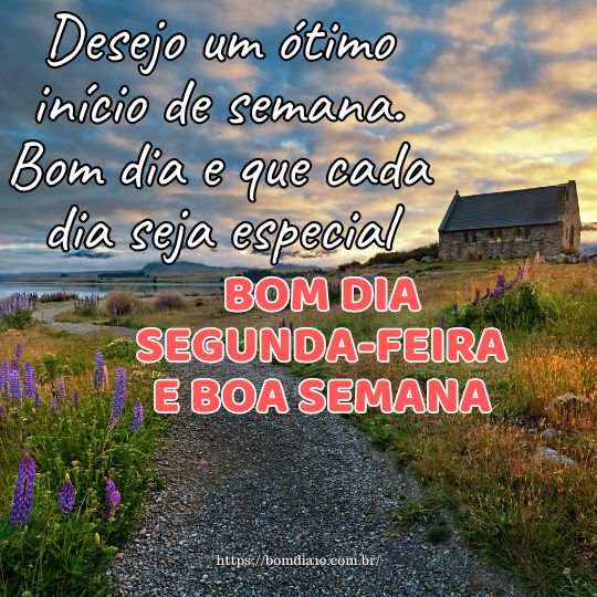 bom dia segunda-feira abençoada