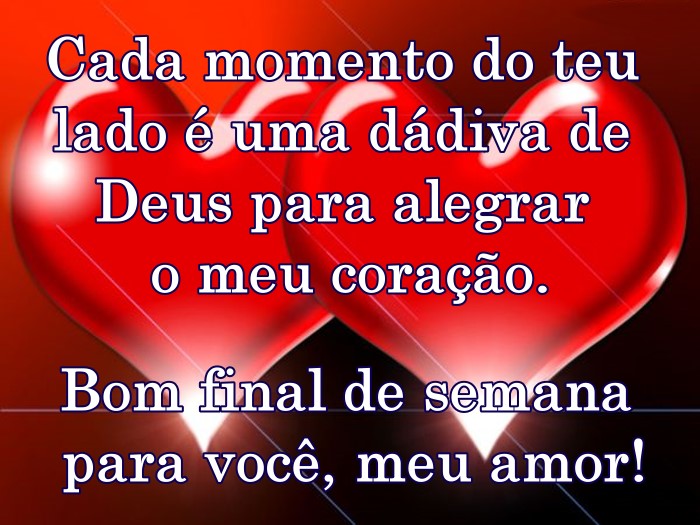 mensagens de bom final de semana para amigos