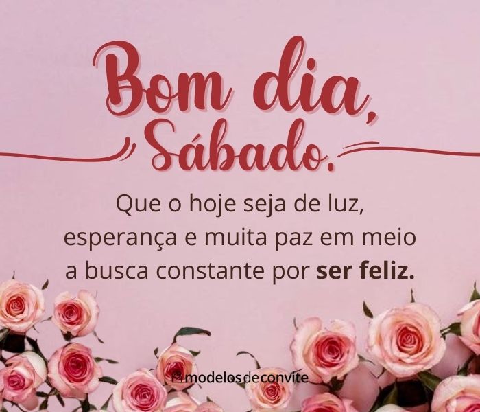 inspiração para o fim de semana