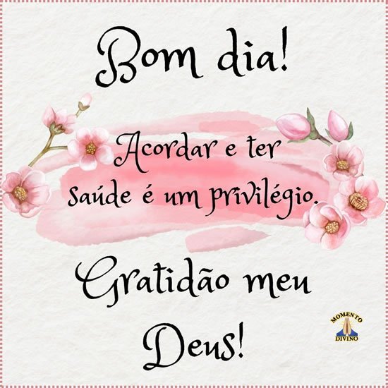 frases de bom dia com gratidão e esperança