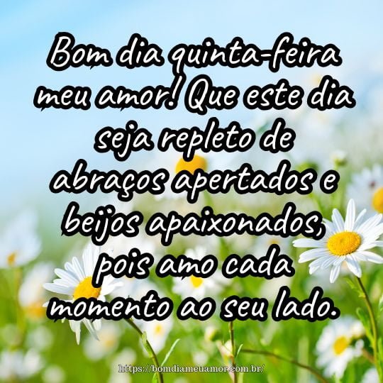 bom dia quinta-feira para namorado(a)