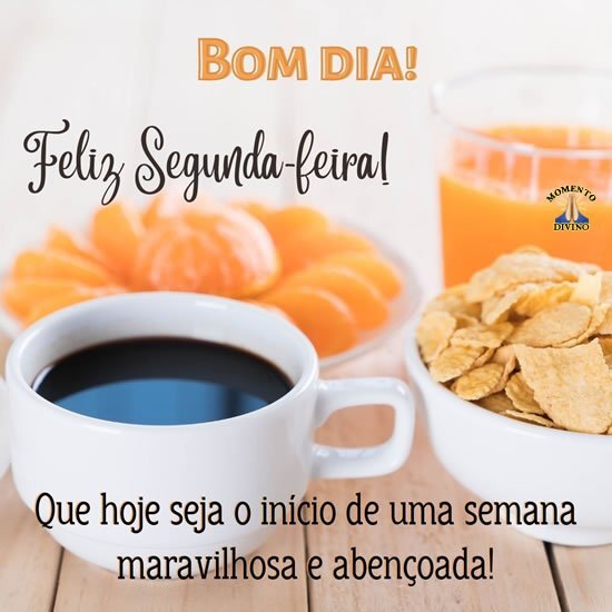 início de semana abençoado com mensagens