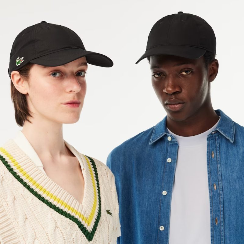 boné Lacoste preto masculino