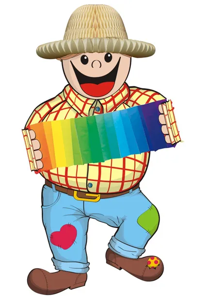 boneco junino pequeno