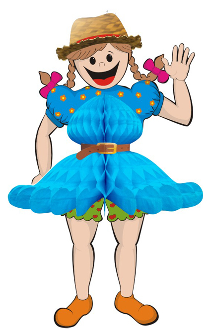 boneco junino artesanato