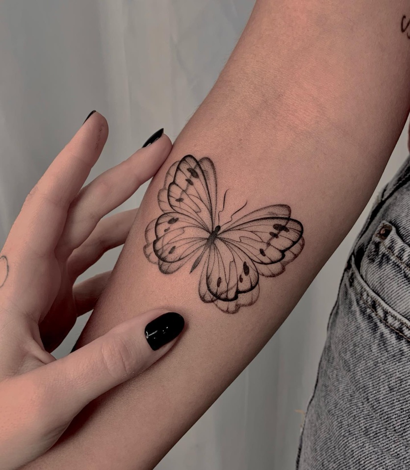 quanto custa uma tatuagem de borboleta feminina