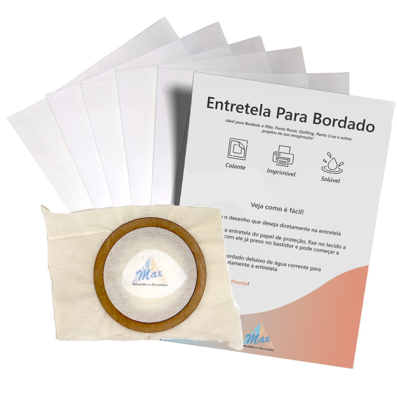 Guia Completo: Escolhendo o Papel Ideal para o Seu Bordado