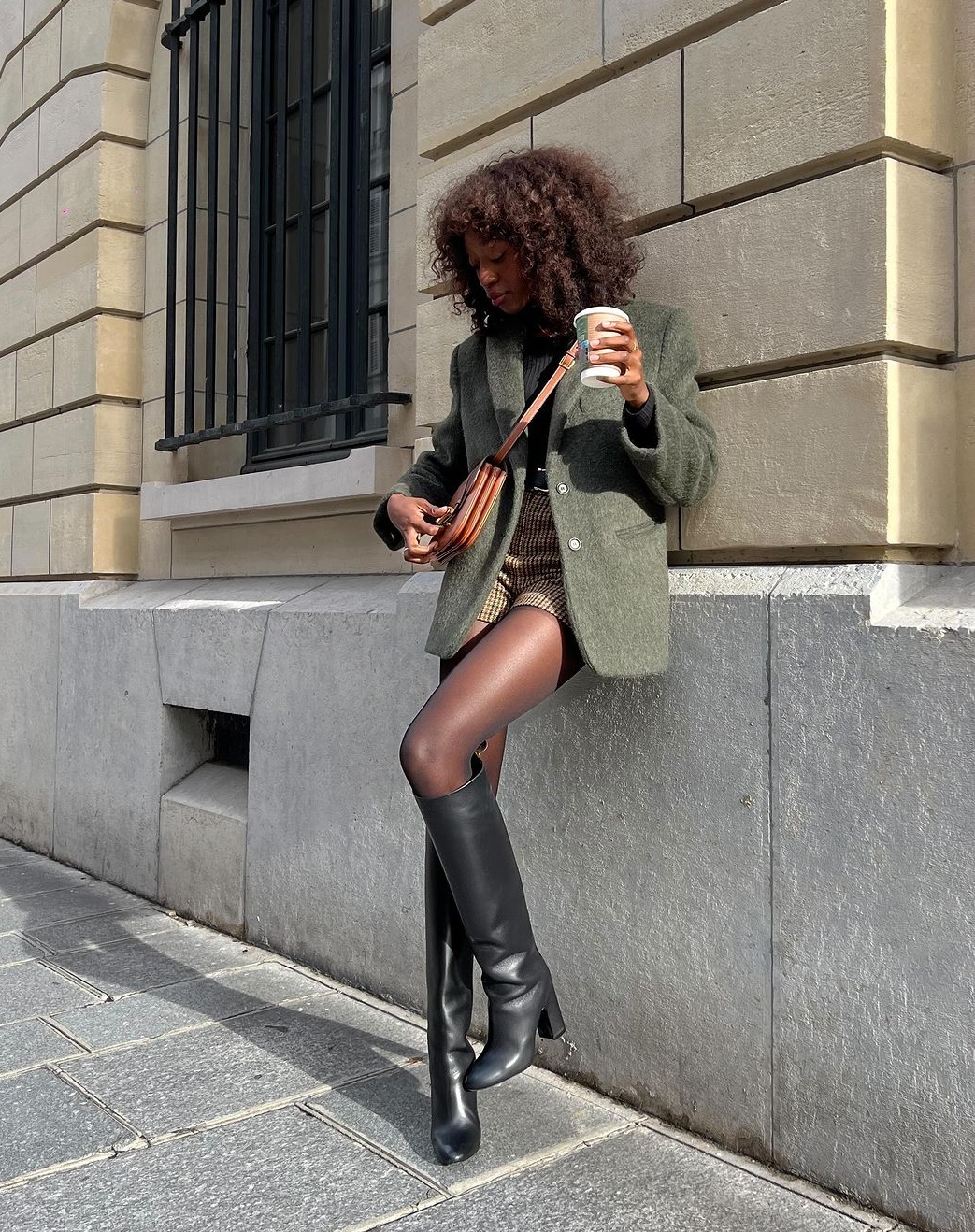 looks bota cano alto feminina