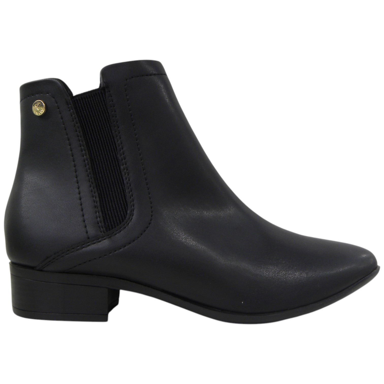 bota cano curto salto bloco