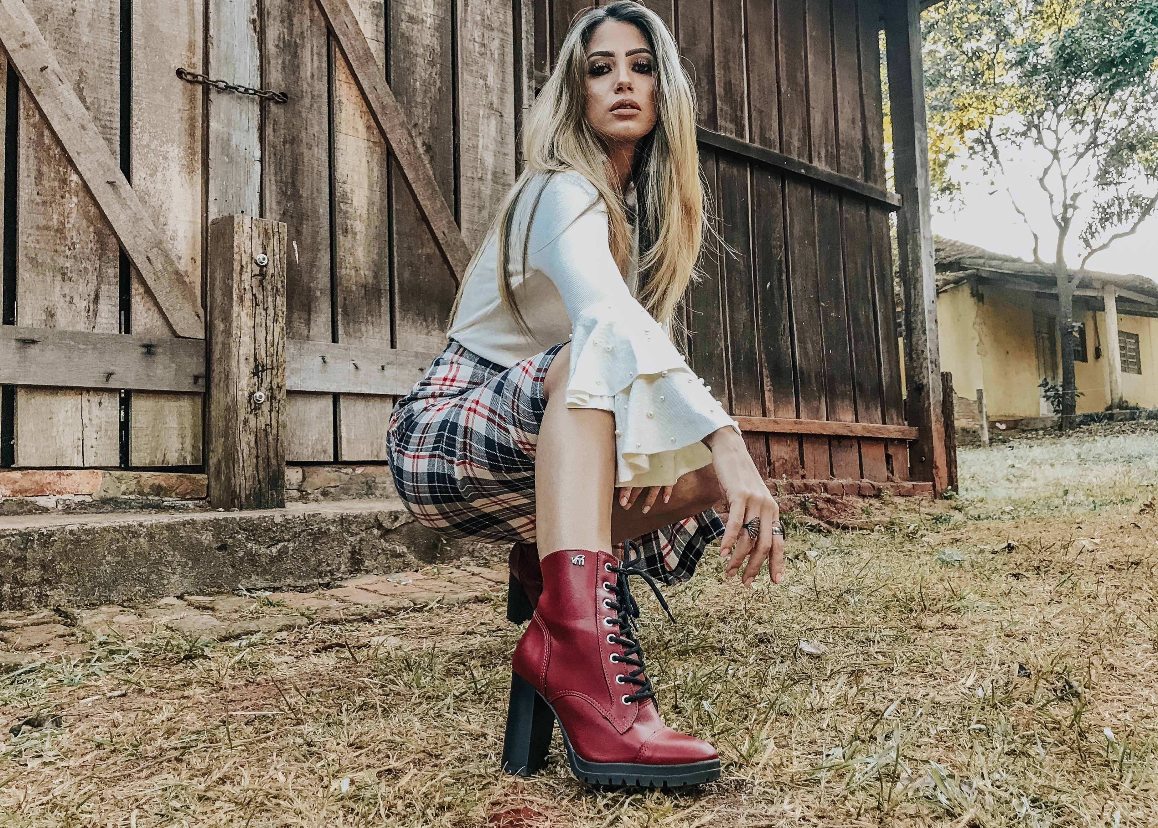 bota Via Marte comfy chic
