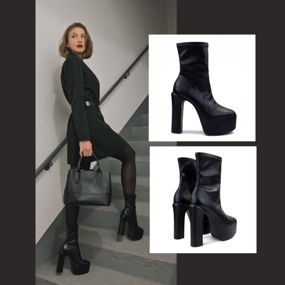 bota meia cano curto