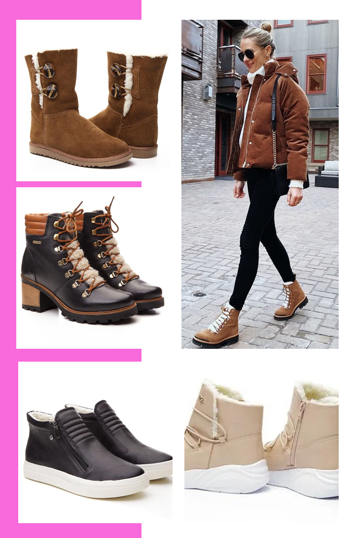 looks com bota forrada