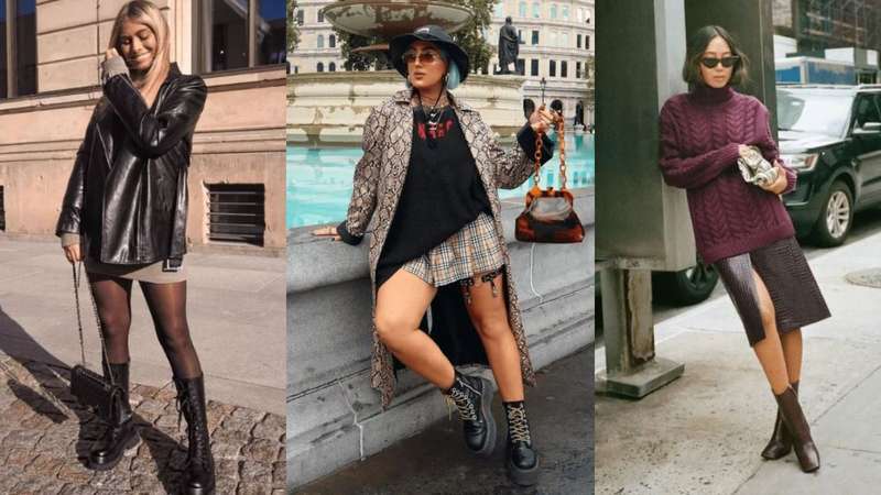 looks com bota forrada