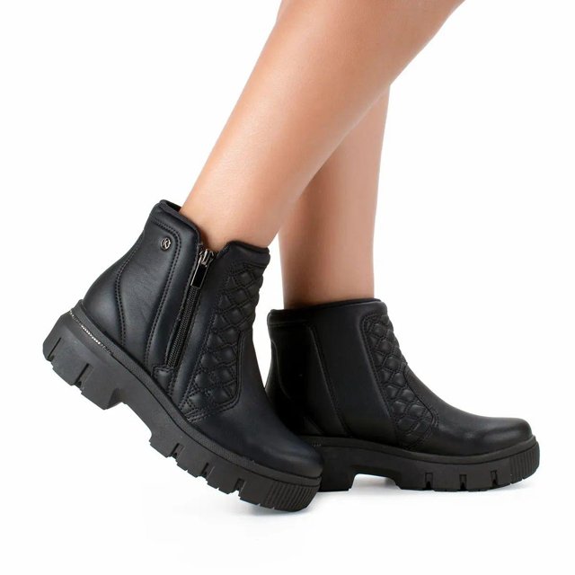 Bota Kolosh De Cano Curto Preta