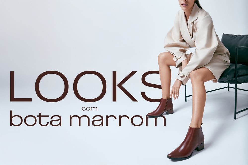 looks outono inverno bota marrom
