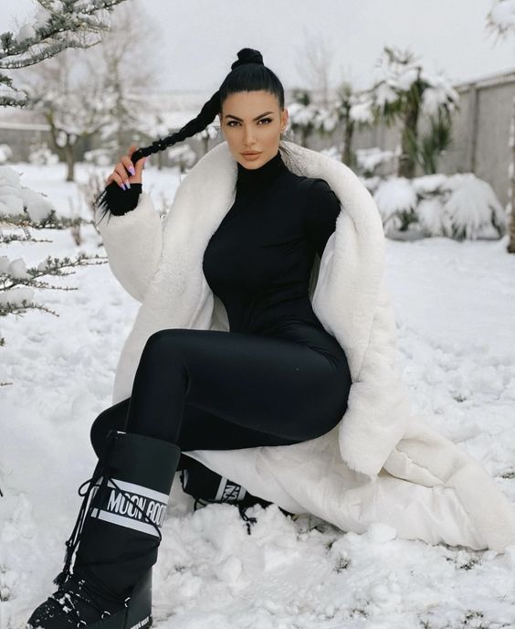 combinações com bota de neve