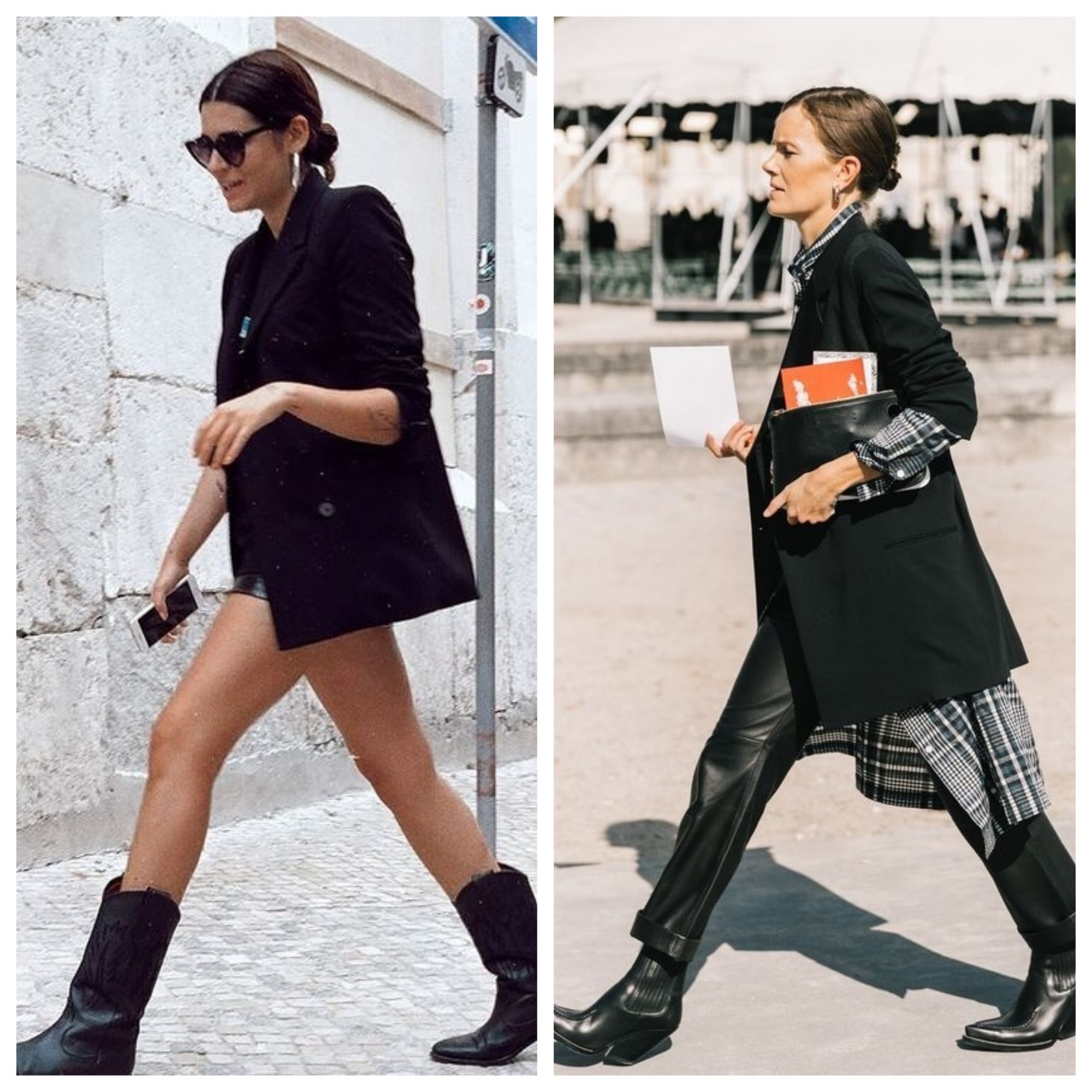 botas pretas femininas para trabalhar