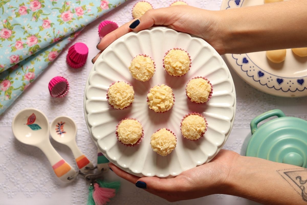 brigadeiro branco empelotado como evitar