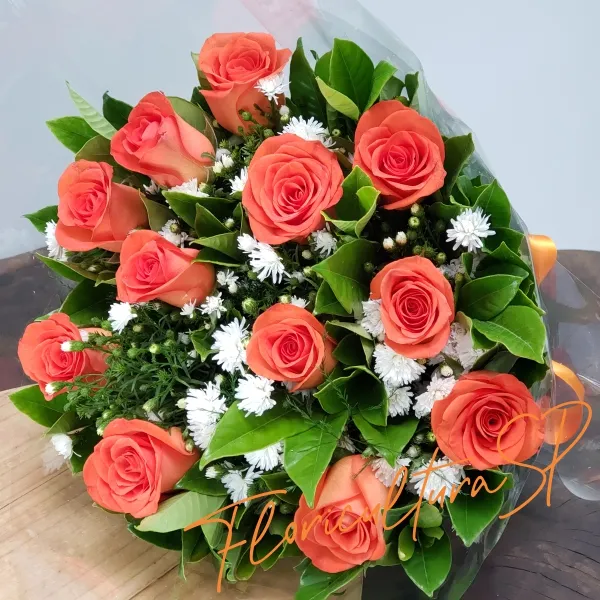 buquê de flores para expressar alegria