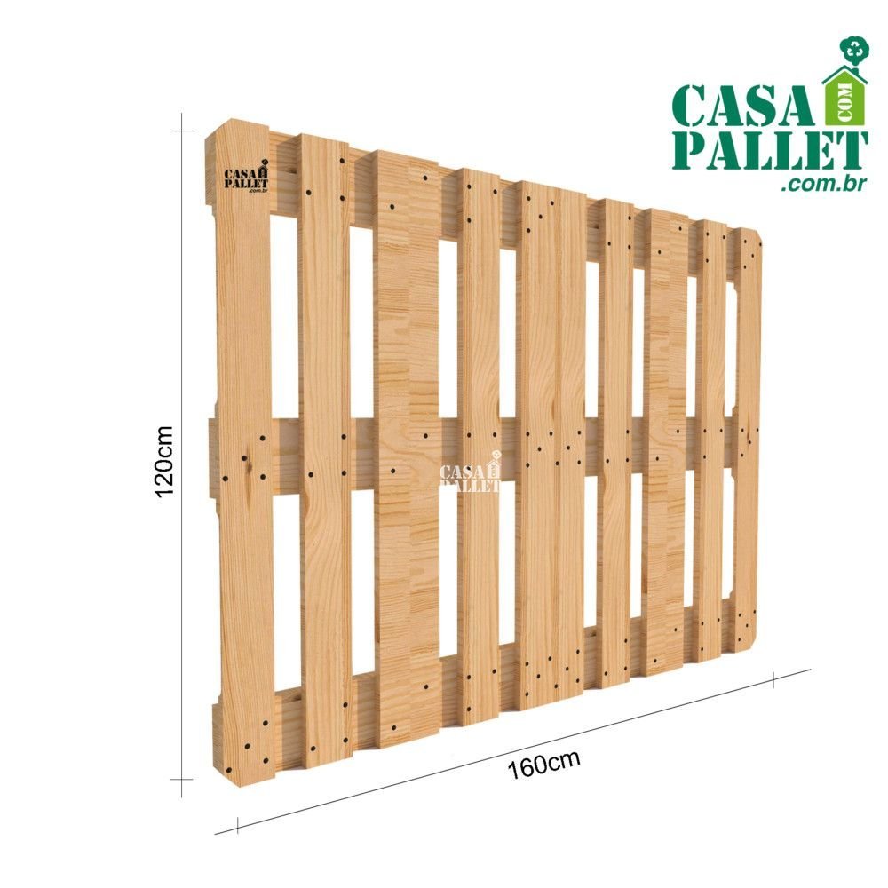 cabeceira de pallet casal branca