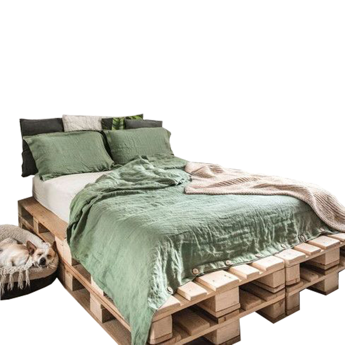 cabeceira de pallet casal medidas