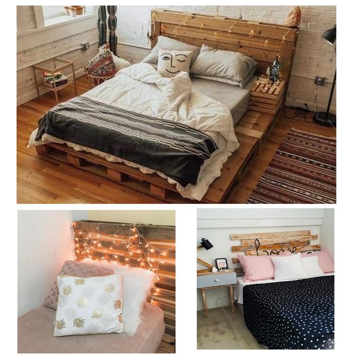 cabeceira de pallet casal diy