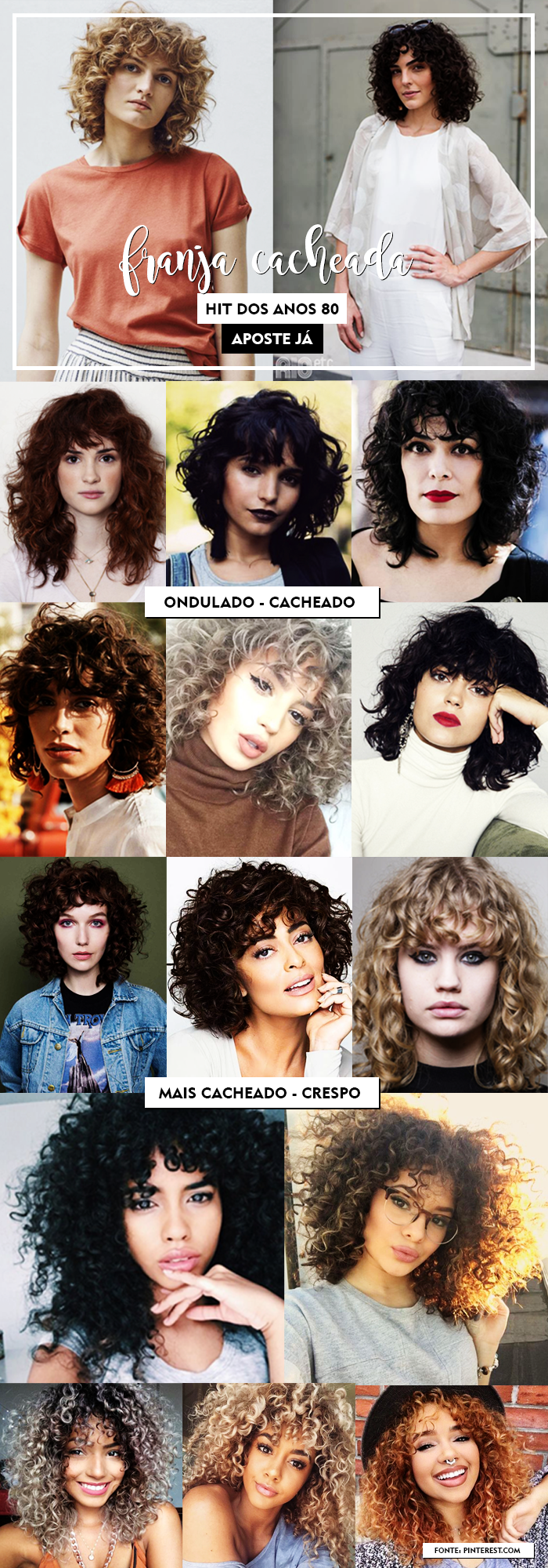 Produtos Essenciais para o Cabelo Cacheado Estilo Anos 80