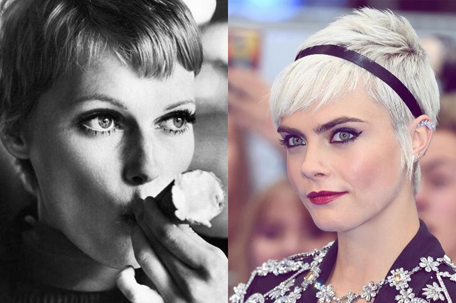 cabelo anos 60 vs anos 70